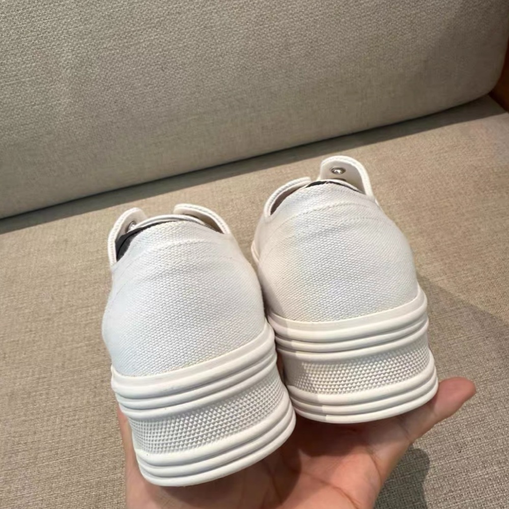 Celine White Canvas Sneakers - Picture 4 of 4